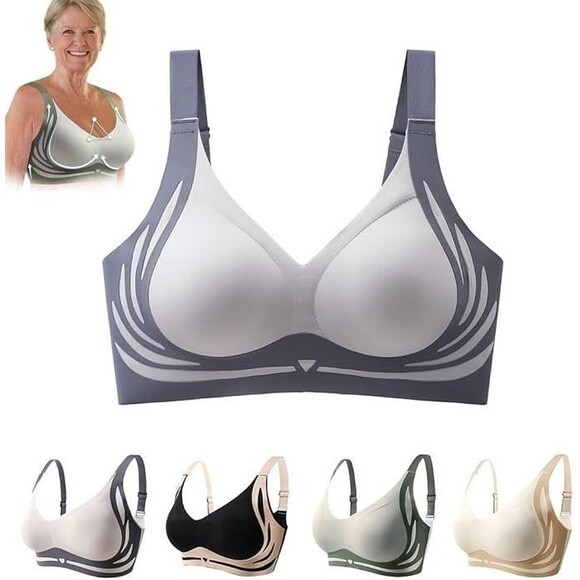 lot of 2 Bras,Lushfitting Powerful Push-Up Seamless Wire-Free Support Bra MEDIUM - Picture 2 of 11